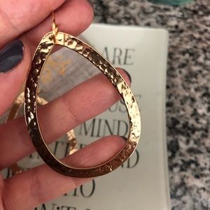 Stephanie Kantis Jewelry - Stephanie Kantis Gold Hammered Oval Hoop Earrings Stephanie Kantis Jewelry - Stephanie Kantis Gold Hammered Oval Hoop Earrings